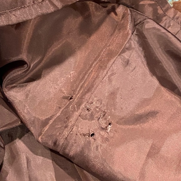 Positive Attitude Tiered Sleeveless Dress, Brown and Green Size 12 - Picture 10 of 12